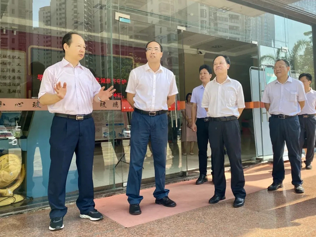 市委副書記張惠強到市總工會開展調研