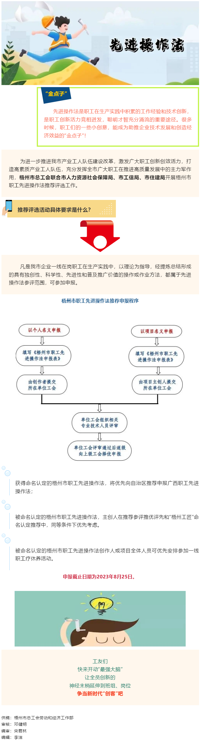 真金不怕火煉，有點子你就來！市總工會聯合市人力資源社會保障局、市工信局、市住建局開展梧州市職工先進操.png
