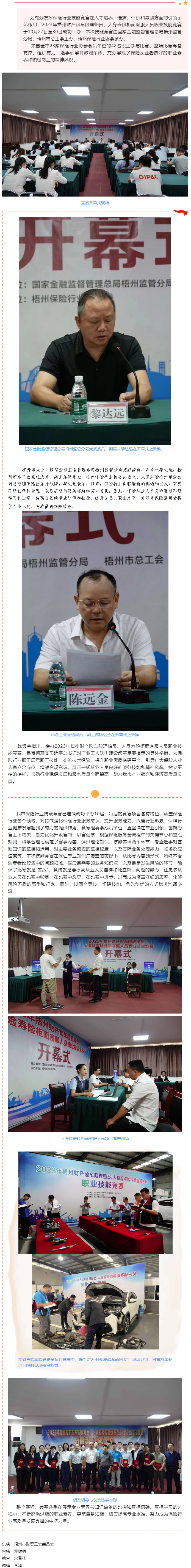 技能競(jìng)賽促提升 保險(xiǎn)服務(wù)展風(fēng)采——2023年梧州財(cái)產(chǎn)險(xiǎn)車險(xiǎn)理賠員、人身壽險(xiǎn)柜面客服人員職業(yè)技能競(jìng)賽成.png