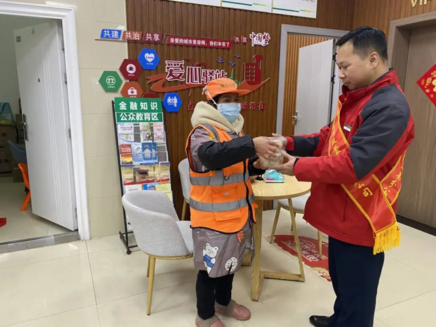 冬至團圓日，工會服務暖心間