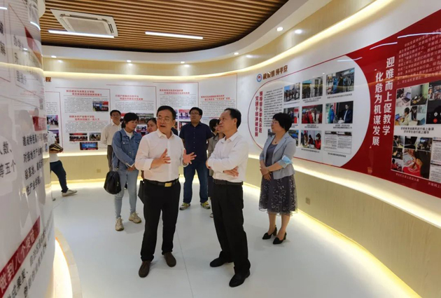 謝善高一行到工匠學院開展產業工人隊伍建設改革工作調研