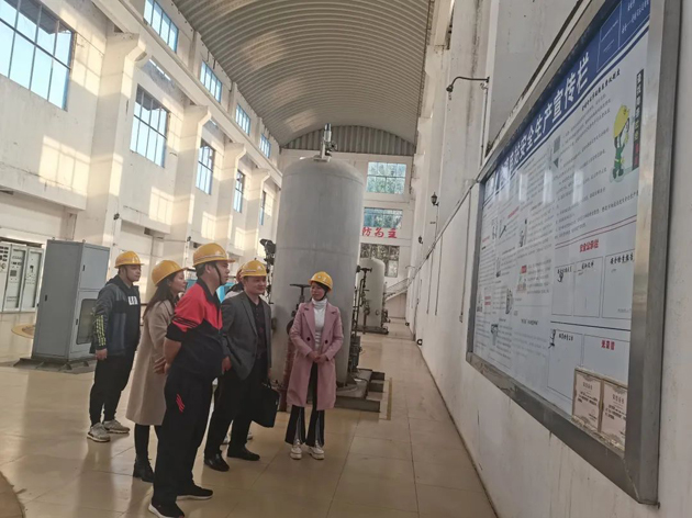 藤縣總工會到金雞鎮電站開展調研走訪活動