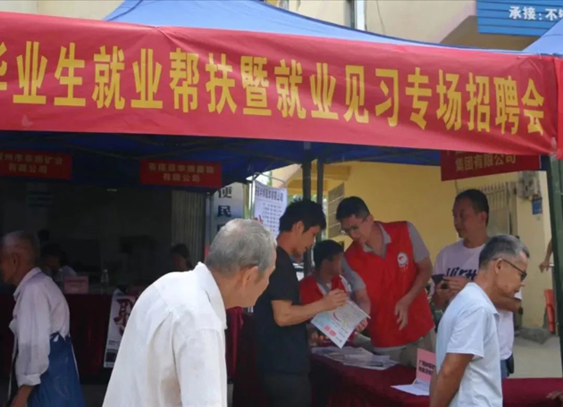 蒼梧縣總工會舉辦2023年就業幫扶專項招聘會